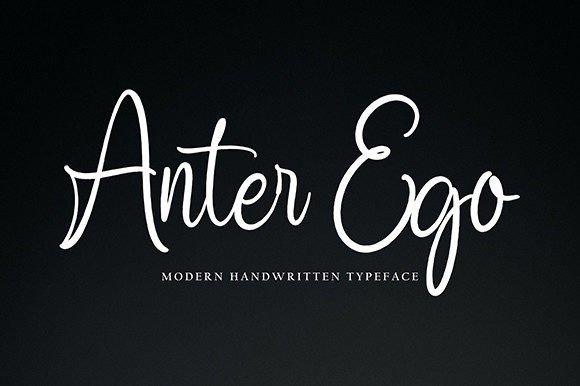 Anter Ego: The Handwritten Typeface for Campaign Clarity