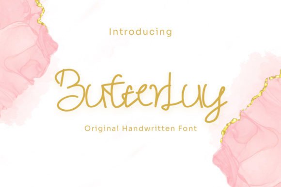 Butterluy: The Whimsical Script Font for Editorial Design