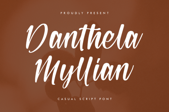 Danthela Myllian: An Elegant Script Font for Modern Branding