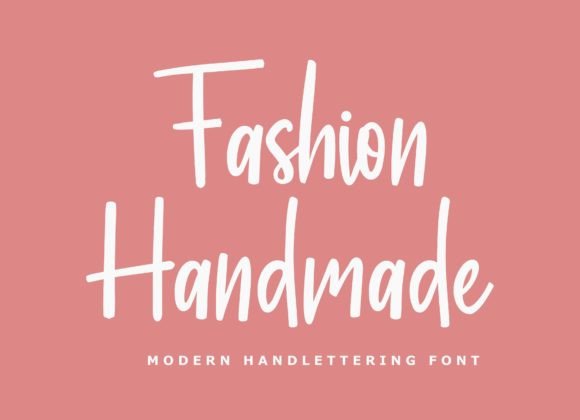 Fashion Handmade: A Timeless Typeface for Artisan Branding