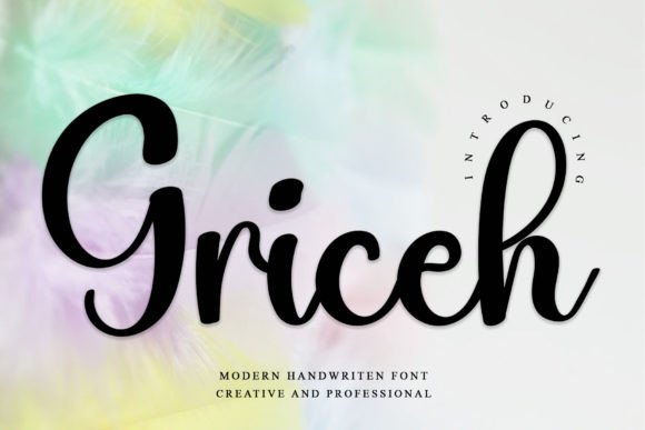 Griceh: The Elegant Handwritten Typeface for Scroll-Stopping Campaigns