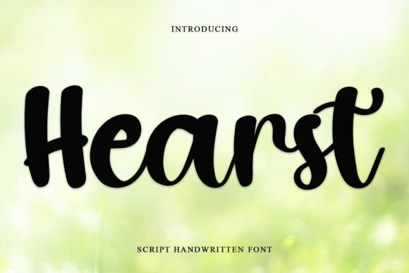 Hearst Typeface: Elevating Digital Brand Identity with Handwritten Elegance