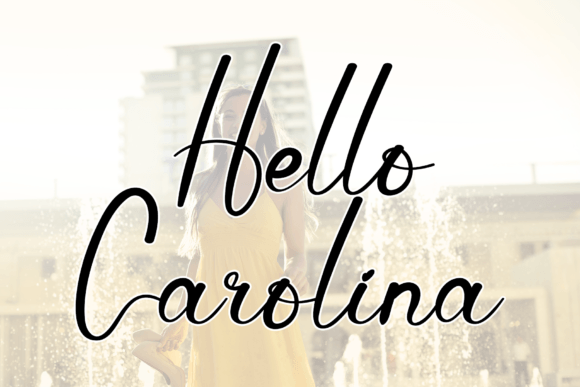 Hello Carolina: The Handwritten Typeface for Clearer Campaign Visuals