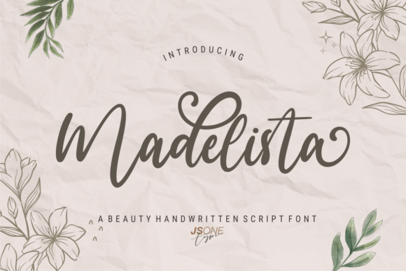 Madelista: The Elegant Handwritten Typeface for Editorial Design