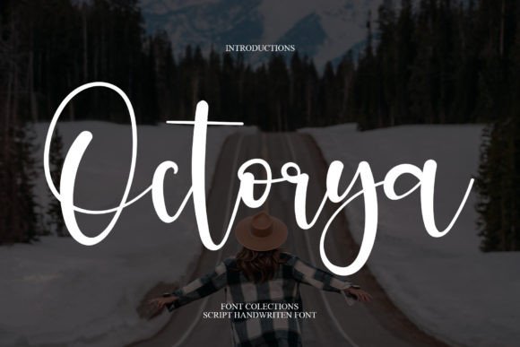 Octorya: The Elegant Handwritten Typeface for Scroll-Stopping Campaigns