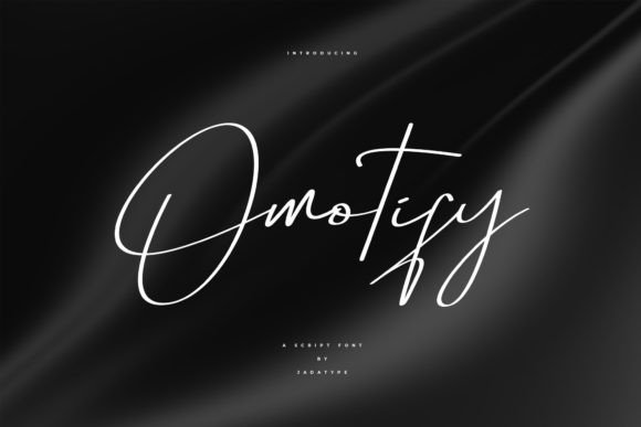 Omotify Typeface: Elevating Handmade Brand Identity