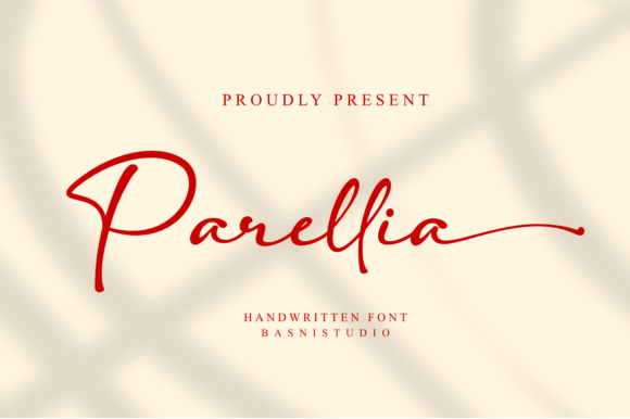 Parellia: Elevating Brand Identity with Luxury Script Typography