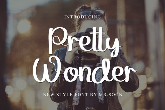 Pretty Wonder Typeface: Elevating Digital Brand Identity