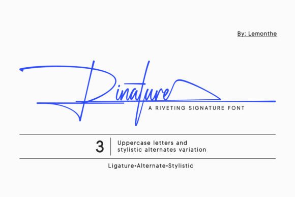 Rinature: The Signature Typeface That Elevates Small Business Branding
