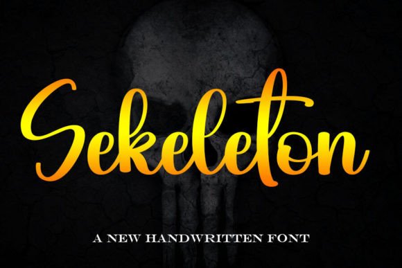 Sekeleton: A Handwritten Typeface for Elegant Brand Identities