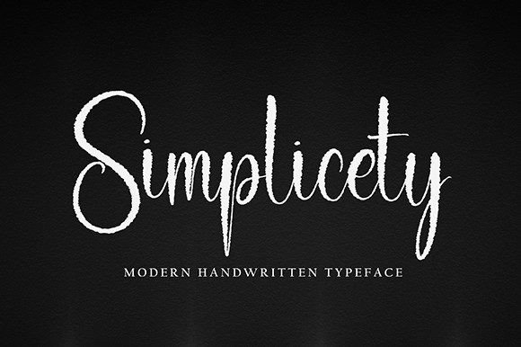Simplicety: A Handwritten Typeface That Elevates Brand Identity