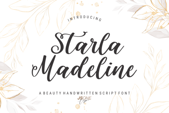 Starla Madeline: The Handwritten Font That Elevates Your Brand