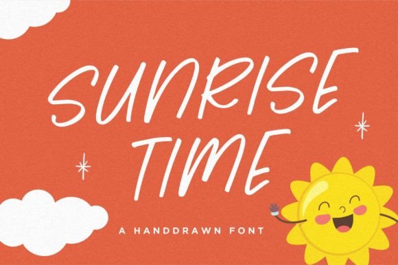 Sunrise Time: The Perfect Handwritten Typeface for Handmade Creators