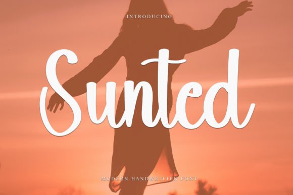 Sunted Handwritten Font: Elevate Your Craft Projects