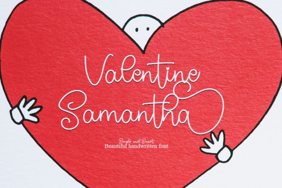 Valentine Samantha: The Handwritten Typeface That Elevates Campaign Visuals